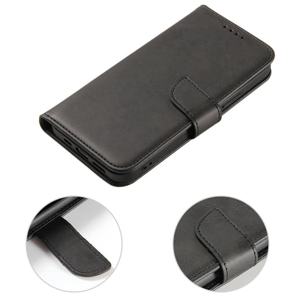 Xiaomi Poco C40 Plånboksfodral Magnet Flip - Svart
