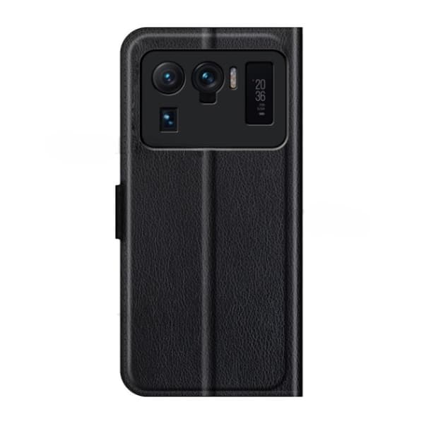Xiaomi Mi 11 Ultra Plånboksfodral Folio Flip Kickstand - Svart