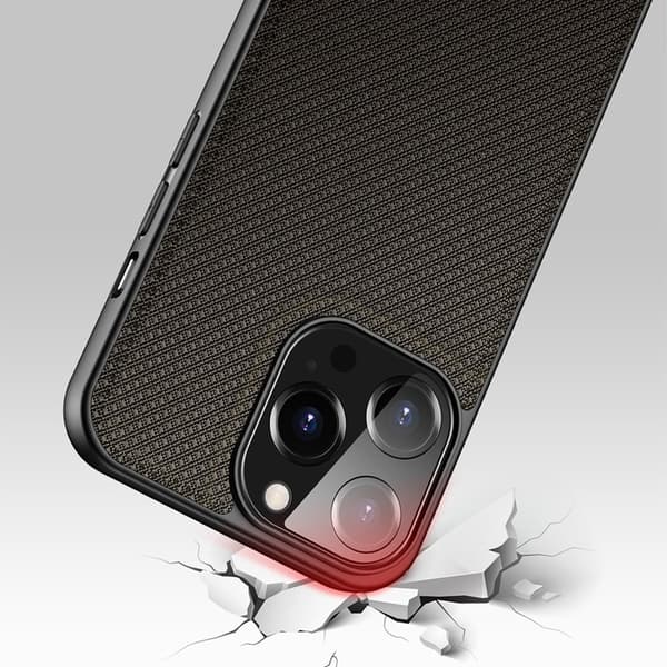 Dux Ducis iPhone 13 Pro Skal Fino - Grön
