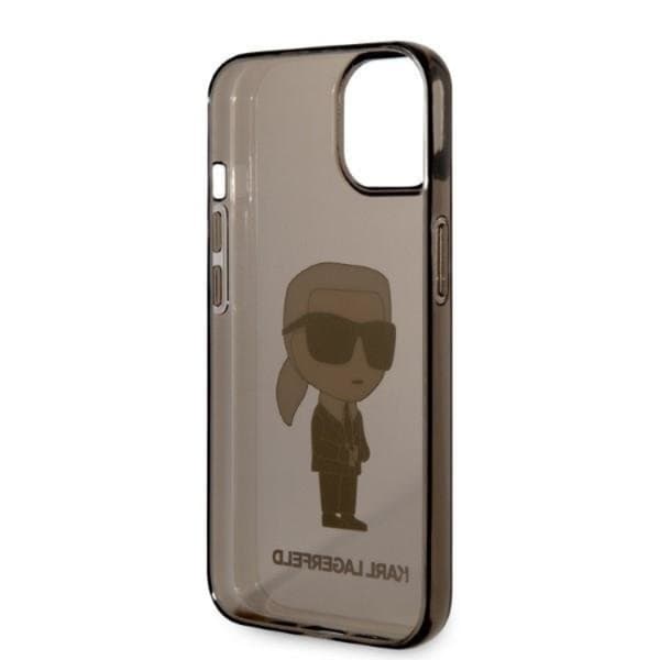 Karl Lagerfeld iPhone 14 Plus Skal Ikonik - Svart