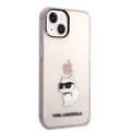 Miniatyrbild 3 av 7: Karl Lagerfeld iPhone 14 Plus Skal Ikonik Choupette - Rosa