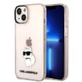 Miniatyrbild 1 av 7: Karl Lagerfeld iPhone 14 Plus Skal Ikonik Choupette - Rosa