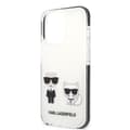 Miniatyrbild 6 av 8: Karl Lagerfeld iPhone 13 Pro Skal Karl & Choupette - Vit