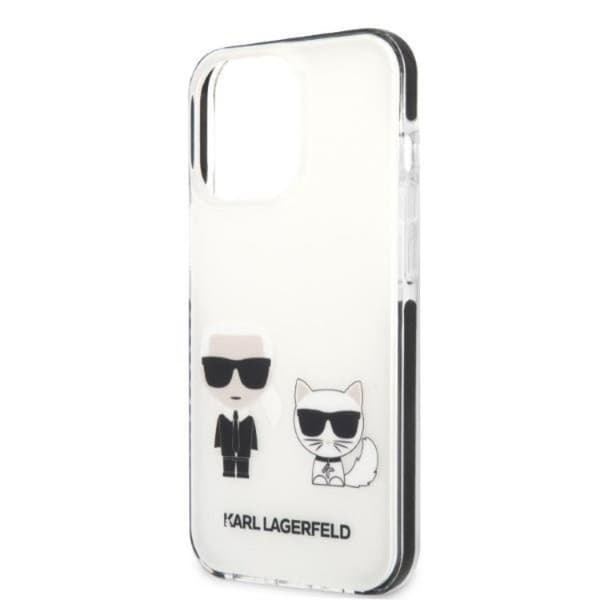 Karl Lagerfeld iPhone 13 Pro Skal Karl & Choupette - Vit