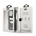 Miniatyrbild 8 av 8: Karl Lagerfeld iPhone 13 Pro Max Skal Choupette Head - Svart