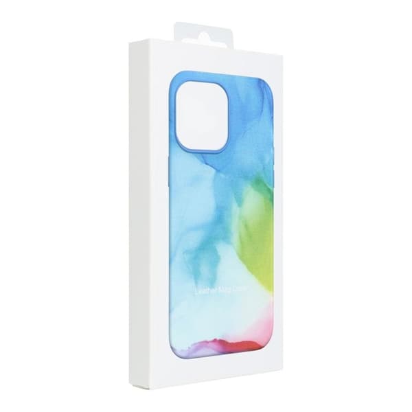 iPhone 11 Pro Max Magsafe Mobilskal Läder - Multicolor Splash