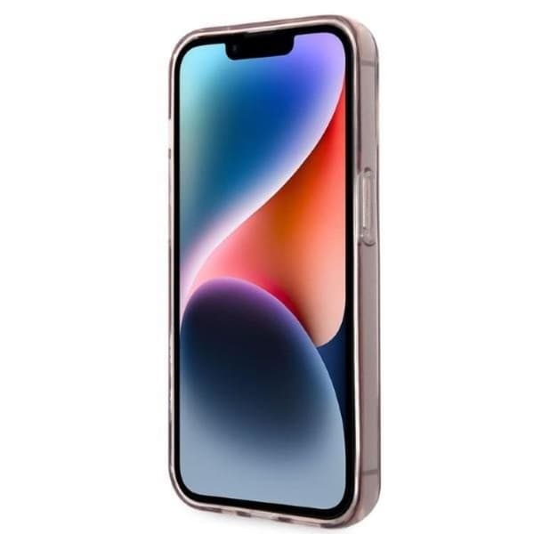 Karl Lagerfeld iPhone 14 Pro Mobilskal Ikonik Choupette - Rosa