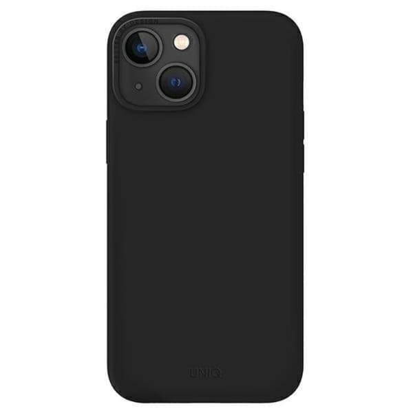Uniq iPhone 14 Plus Mobiskal Lino - Midnight Svart