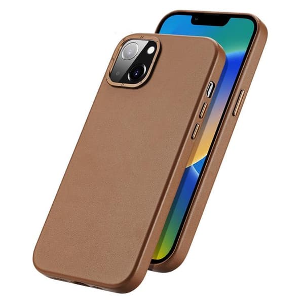 Dux Ducis iPhone 14 Mobilskal MagSafe Grit - Brun
