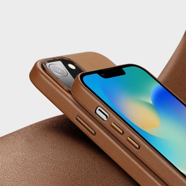 Dux Ducis iPhone 14 Mobilskal MagSafe Grit - Brun