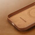 Miniatyrbild 8 av 11: Dux Ducis iPhone 14 Mobilskal MagSafe Grit - Brun