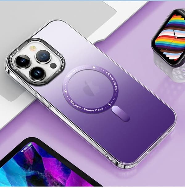 iPhone 14 Pro Max Mobilskal Magsafe Gradient - Lila