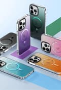 Miniatyrbild 8 av 8: iPhone 14 Pro Max Mobilskal Magsafe Gradient - Lila