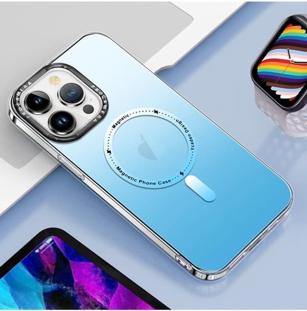 iPhone 14 Pro Mobilskal Magsafe Gradient - Blå
