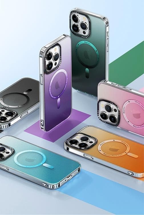 iPhone 14 Pro Mobilskal Magsafe Gradient - Blå