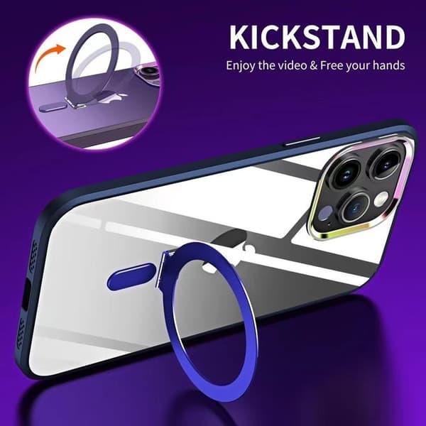 iPhone 14 Mobilskal Magsafe Bracket - Vit