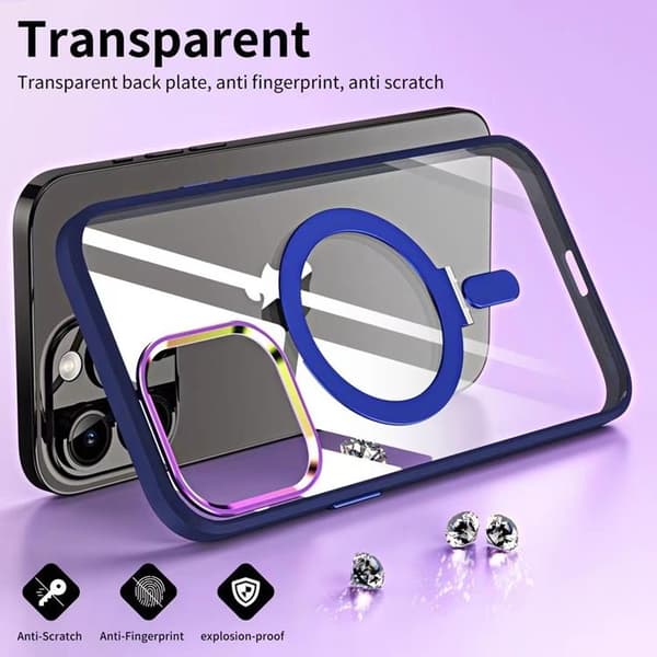 iPhone 14 Mobilskal Magsafe Bracket - Vit