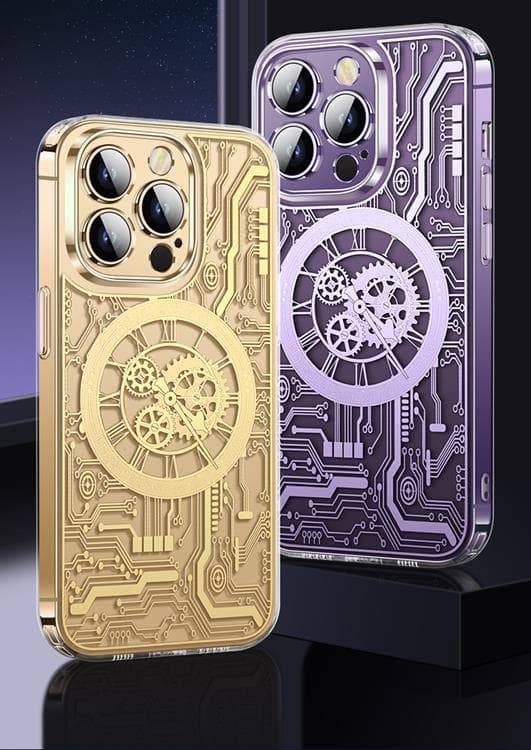 iPhone 14 Pro Max Mobilskal Magsafe Mechanical - Lila