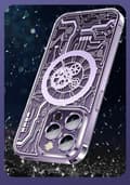 Miniatyrbild 2 av 10: iPhone 14 Pro Mobilskal Magsafe Mechanical - Silver