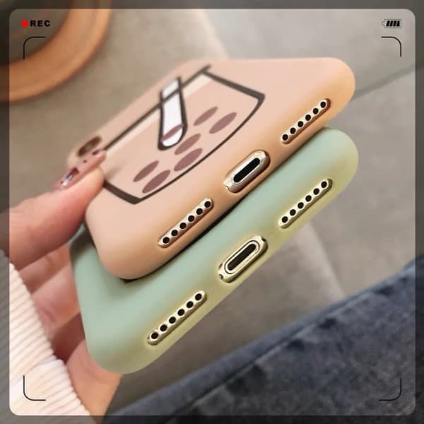 iPhone 11 Mobilskal Boba Milk Tea Silikon - Brun