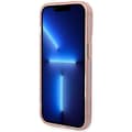 Miniatyrbild 5 av 7: Guess iPhone 14 Pro Max Mobilskal MagSafe Gold Outline - Rosa