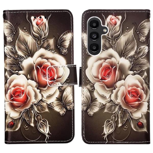 Plånboksfodral Samsung Galaxy A14 – Rosor