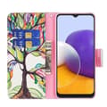 Miniatyrbillede 2 af 3: Plånboksfodral Samsung Galaxy A14 – Färgglatt Träd