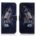 Pikkukuva 2 / 4: Lompakkokotelo Samsung Galaxy A34 - Leijona