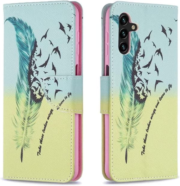 Lompakkokotelo Samsung Galaxy A34 - Take These Broken Wings