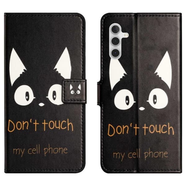 Lompakkokotelo Samsung Galaxy A54 - Dont Touch My Cell Phone