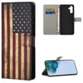 Miniatyrbillede 1 af 4: Plånboksfodral Samsung Galaxy A54 - Flagga USA