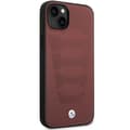 Miniatyrbild 4 av 11: BMW iPhone 14 Mobilskal Läder Seats Pattern - Burgundy