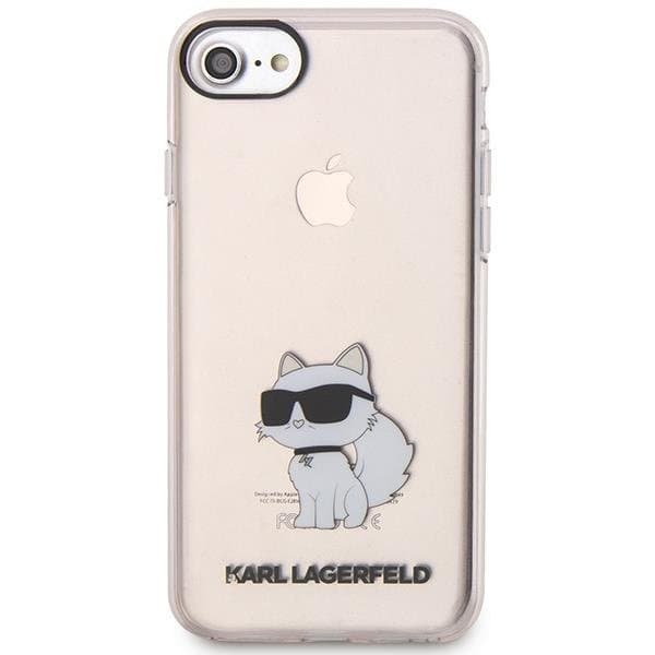 Karl Lagerfeld iPhone 7/8/SE 2020 Skal Ikonik Choupette - Rosa
