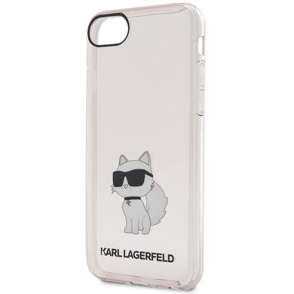 Karl Lagerfeld iPhone 7/8/SE 2020 Skal Ikonik Choupette - Rosa