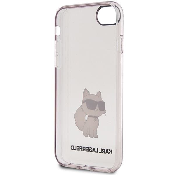 Karl Lagerfeld iPhone 7/8/SE 2020 Skal Ikonik Choupette - Rosa