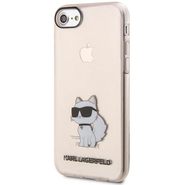 Karl Lagerfeld iPhone 7/8/SE 2020 Skal Ikonik Choupette - Rosa