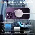 Miniatyrbild 5 av 6: iPhone 13 Pro Max Mobilskal Magsafe Ringhållare Kickstand - Lila