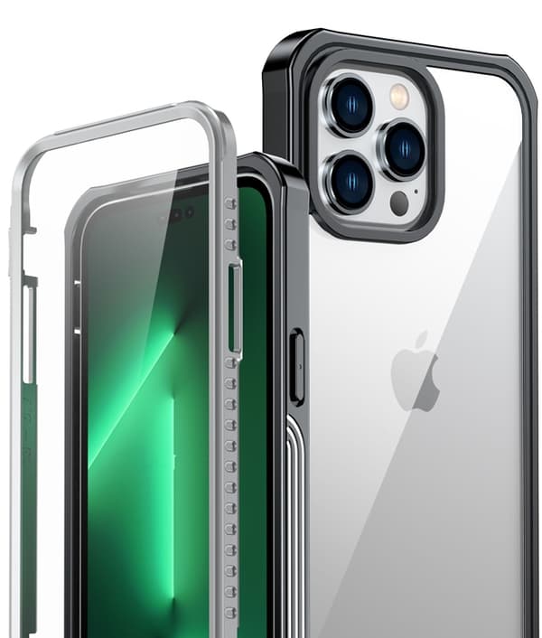 iPhone 14 Mobilskal 360 Premium Full - Svart