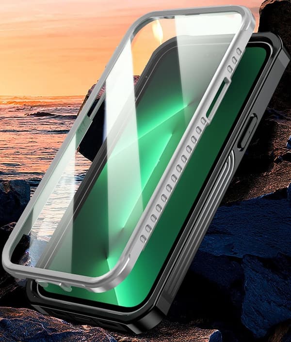 iPhone 14 Mobilskal 360 Premium Full - Svart