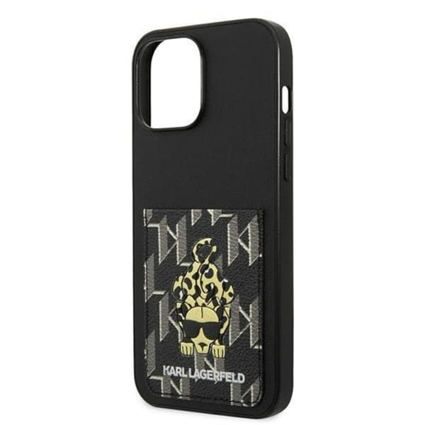 Karl Lagerfeld iPhone 13 Pro Max Mobilskal Korthållare Karlimals