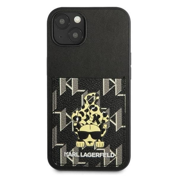 Karl Lagerfeld iPhone 13 Mobilskal Korthållare Karlimals