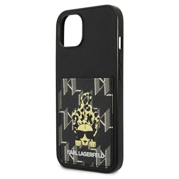 Karl Lagerfeld iPhone 13 Mobilskal Korthållare Karlimals
