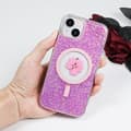 Miniatyrbild 3 av 6: BOOM iPhone 13 Mobilskal Magsafe Drop-Proof - Lila Flower