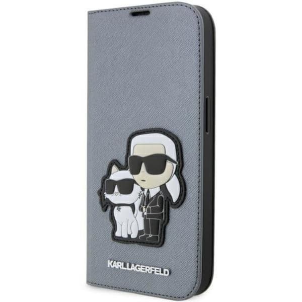 Karl Lagerfeld iPhone 14 Pro Plånboksfodral Saffiano Karl