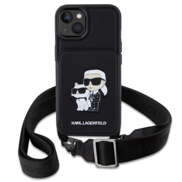 Karl Lagerfeld iPhone 14 Halsbandsskal Crossbody Karl
