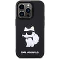 Miniatyrbild 3 av 8: Karl Lagerfeld iPhone 14 Pro Max Mobilskal Rubber Choupette 3D