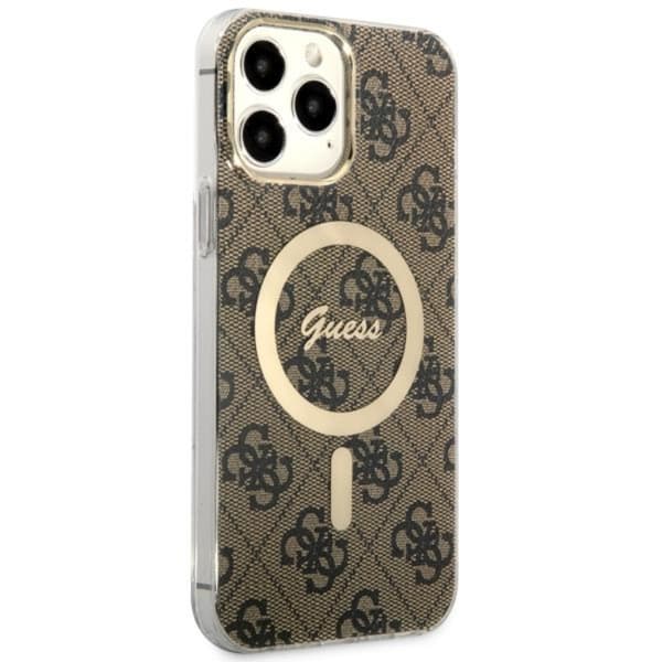 Guess iPhone 13 Pro Max Mobilskal MagSafe - Brun