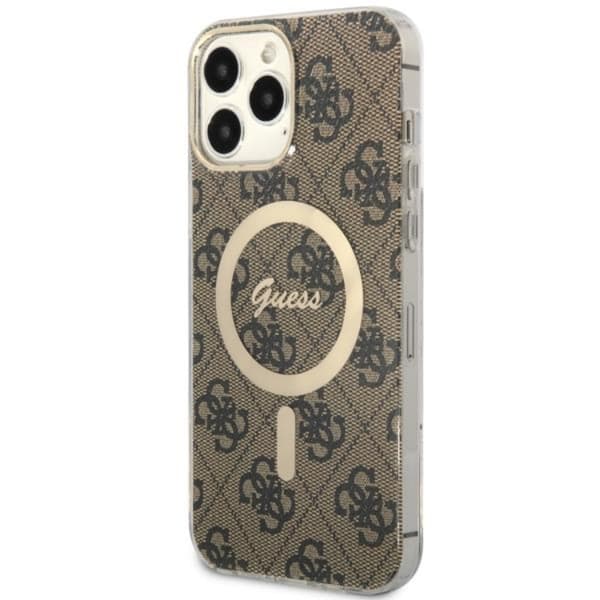 Guess iPhone 13 Pro Max Mobilskal MagSafe - Brun