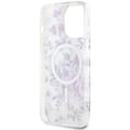Miniatyrbild 7 av 8: Guess iPhone 14 Pro Mobilskal MagSafe Flower - Transparent