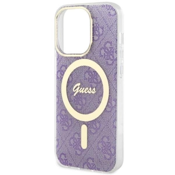 Guess iPhone 14 Pro Max Mobilskal MagSafe - Lila